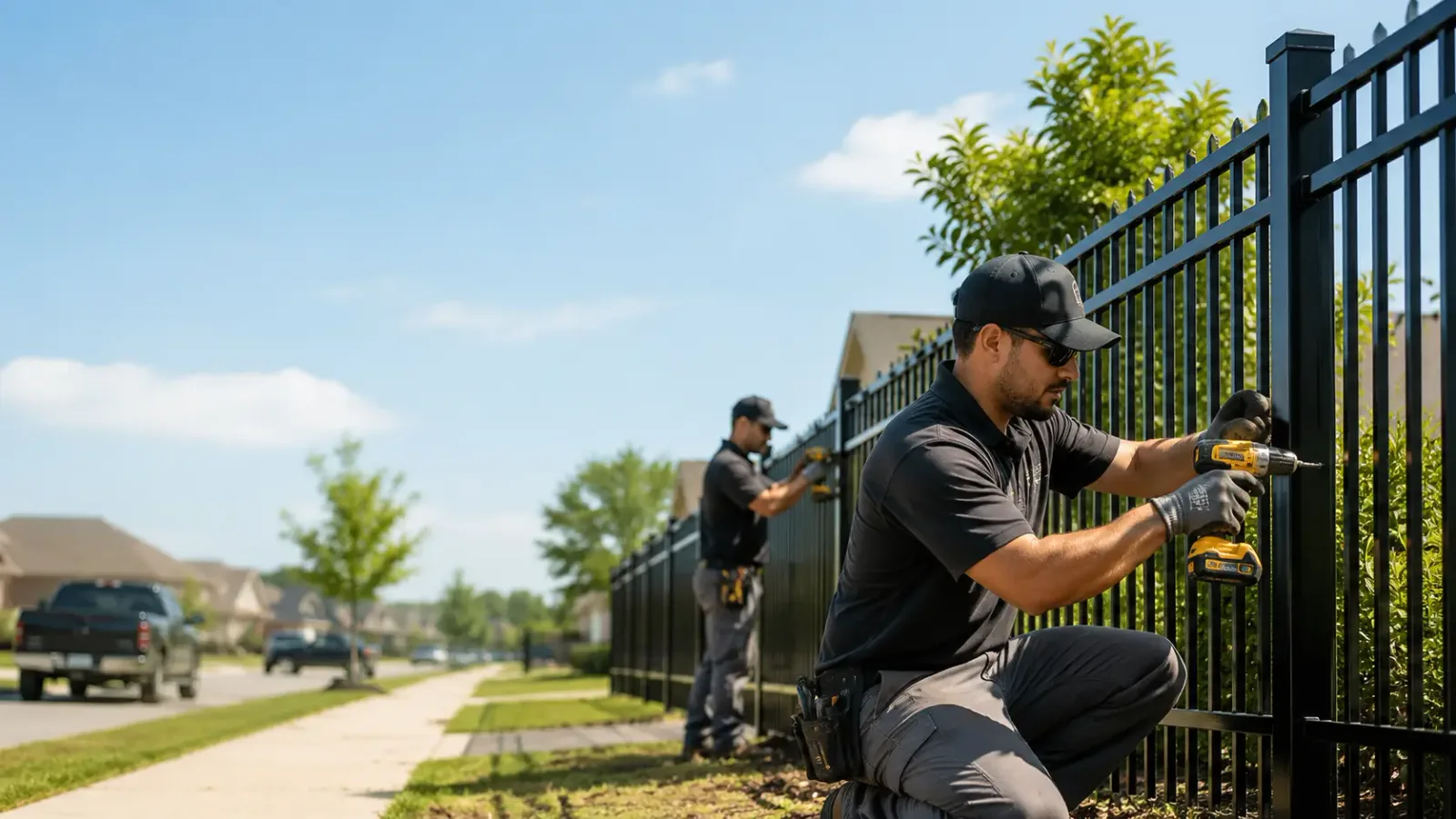 Metal Fence Installation in Pinopolis, SC